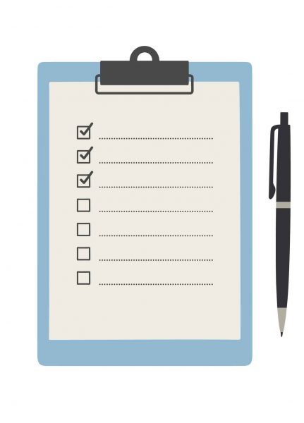 checklist and a pen About Best Appliance Repair Charleston