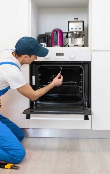 man repairing oven - About Best Appliance Repair Charleston - Oven Repair Charleston